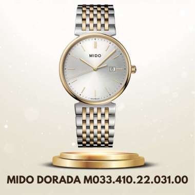 Mido M033.410.22.031.00 Jam Tangan Pria Mido Dorada Original