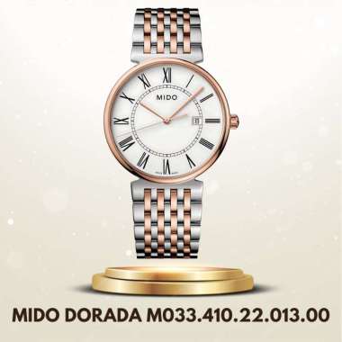 Mido M033.410.22.013.00 Jam Tangan Pria Mido Dorada Original