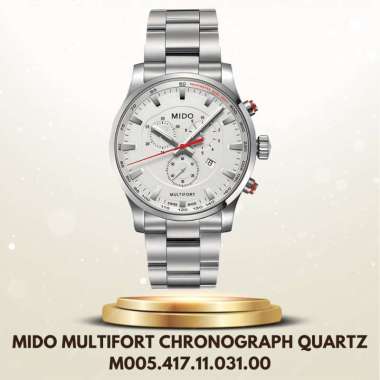 Mido M005.417.11.031.00 Jam Tangan Pria Mido Multifort Chronograph Original