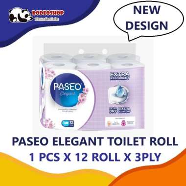Paseo Elegant Tissue Toilet 300Sheet Biru