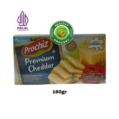 Prochiz Cheddar 160gr Keju Cheddar Olahan
