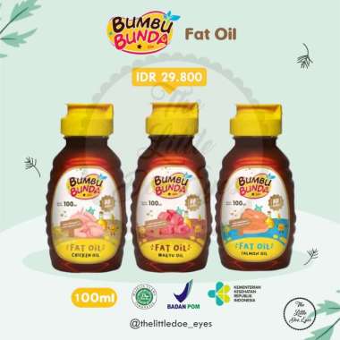 Bumbu Bunda Fat Oil Chicken/Wagyu/Salmon 100ml Chicken oil