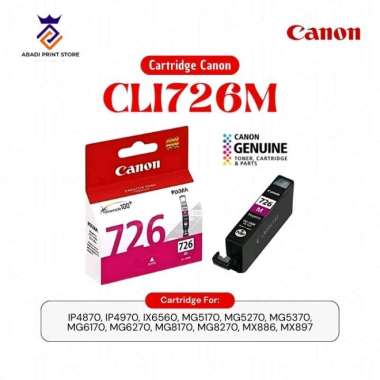 Catridge Canon CLi 726 MAGENTA Original Datascrip Magenta