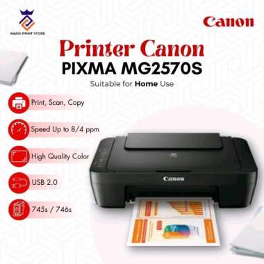 Printer Canon Pixma MG2570S Hitam