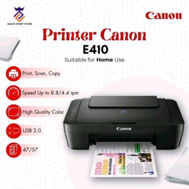 Printer Canon E410 Hitam