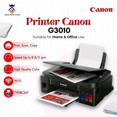 Printer Canon G3010 Hitam