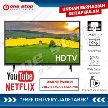 [GARANSI RESMI] SAMSUNG 32T4503 HD Ready Smart LED TV 32 Inch UA32T4503