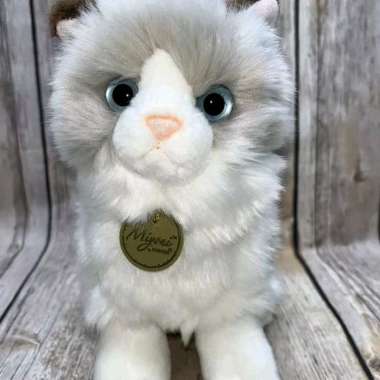 Boneka Hewan Kucing Anggora Cantik