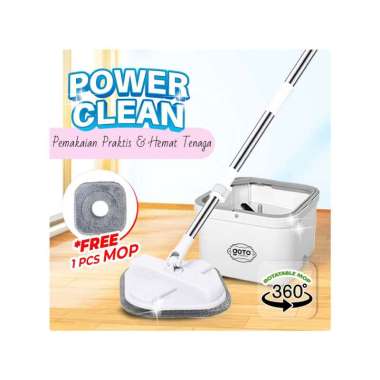 Goto Correta Spin Mop Alat Pel Pengepel Pelan Pembersih Lantai Praktis