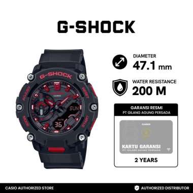 jam tangan pria casio G-SHOCK GA-2200BNR-1ADR