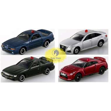 Tomica Gift Set Cover Police Nissan Silvia GT-R GTR Toyota Supra Crown