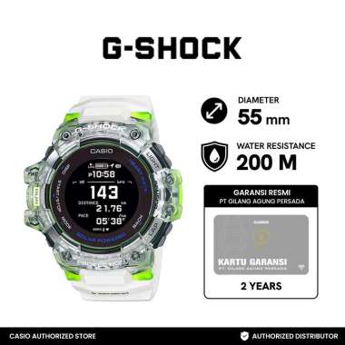 Jam tangn pria casio G-SHOCK GBD-H1000-7A9DR White Black