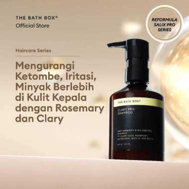 The Bath Box Clary Pro Haircare (Rambut Berketombe, Rambut Berminyak, Kulit Kepala Iritasi, Dermatit