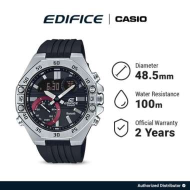 Edifice ECB-10P-1ADF Jam Tangan Pria Analog Digital Casio