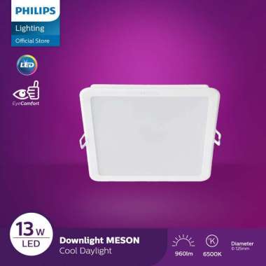 Philips Downlight Kotak MESON 59465 D125 13W Putih