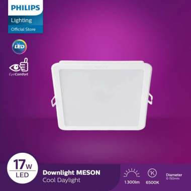 Philips Downlight Kotak MESON 59467 D150 17W Putih