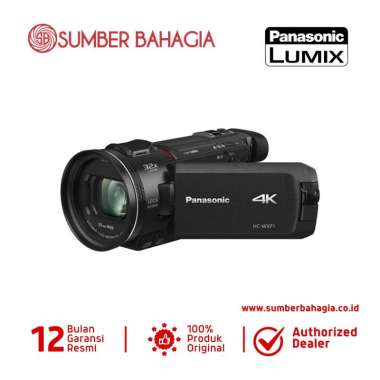 Sumber Bahagia - Panasonic HC-WXF1 4K UHD Camcorder with Twin
