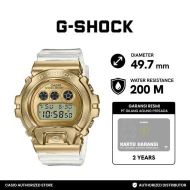 CASIO ORIGINAL - CASIO G-SHOCK GM-6900SG-9DR - JAM TANGAN PRIA JAM PRIA RO - RUBBER G SHOCK GSHOCK C