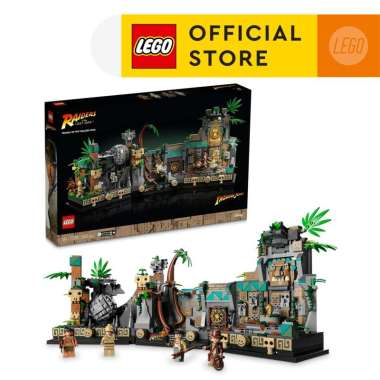 LEGO Indiana Jones 77015 Temple of the Golden Idol (1545 Pieces), Building Block, Toys, Bricks