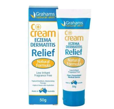 Grahams C+ Plus Eczema & Dermatitis Cream 120g