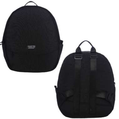 Martin Versa Jennie Tas Ransel Backpack mini HITAM CANVAS