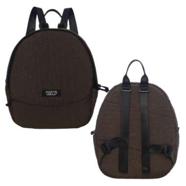 Martin Versa Jennie Tas Ransel Backpack mini COKLAT CANVAS