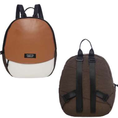 Martin Versa Jennie Tas Ransel Backpack mini COKLATPUTIH
