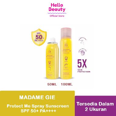 Madame Gie Protect Me Spray Sunscreen SPF 50+ PA++++ 50Ml