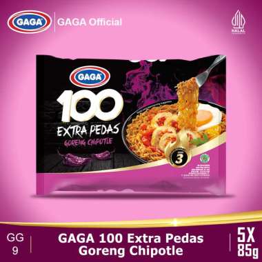 Promo Harga Gaga 100 Extra Pedas Goreng Chipotle 85 gr - Blibli
