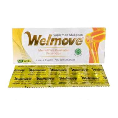 Welmove Suplemen untuk Sendi. TWINSPACK WELMOVE ULTRA 5 KAPSUL