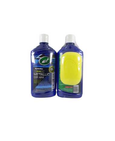 TURTLE WAX METALLIC CAR WAX LIQUID 500mL Pengkilap Body Metalik Mobil Motor Premium Original Turtle 