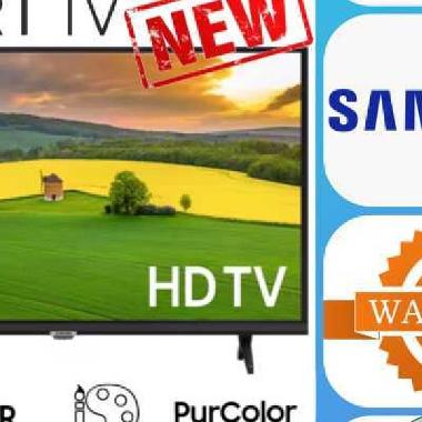 TV LED 32INCH SAMSUNG UA32T4501AKXXD 32T4503 SMART TV HDR PURCOLOR HD TV WIFI SAMSUNG LED 32 INCH