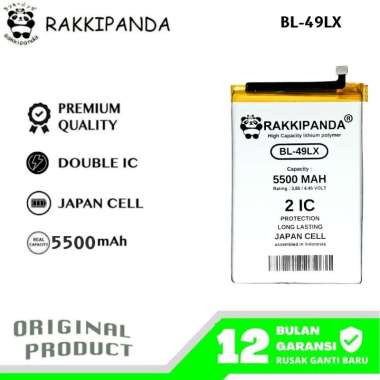 RakkiPanda BL-49LX Infinix Hot 12 X6817 / Hot 12i X665 / Hot 20s X6827 Batre Batrai Baterai