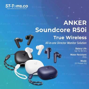Anker Soundcore R50i / R 50i Stick TWS Earphone True Wireless - A3949 White