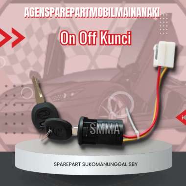 Kontak Kunci Power On Off key switch Mobil Motor Mainan Aki