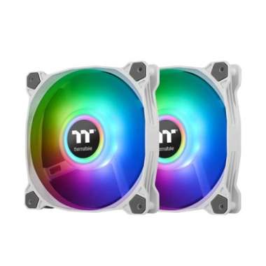 Fan Casing Thermaltake Pure Duo 12 ARGB Snow 2 Fan Pack Fan Case CPU 12CM