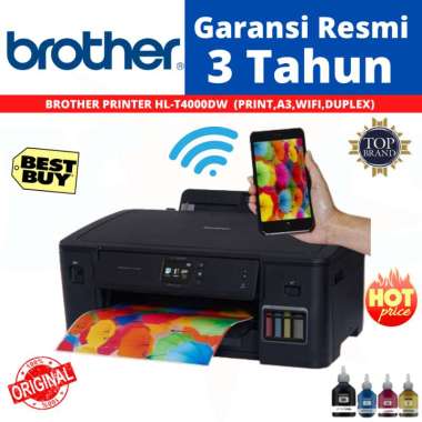 Printer BROTHER HL T4000DW A3 Wireless Printer with Auto Duplex