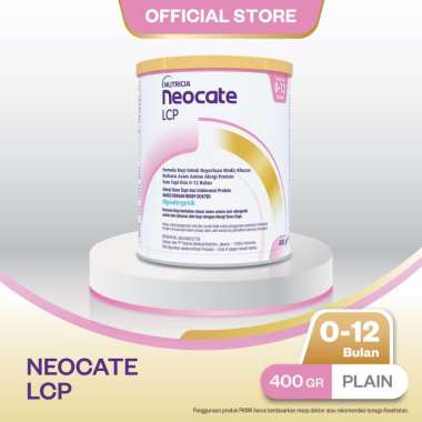 Neocate LCP 400 g - Susu Formula Alergi Susu Sapi 0-12 Bulan