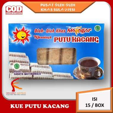 Kue Putu Kacang Kotak Panjang Khas Sulawesi