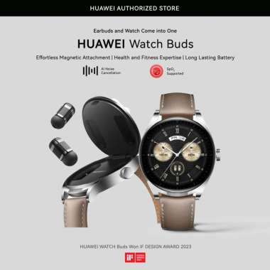 HUAWEI WATCH Buds [ First Earbuds and Watch 2in1 ] Khaki