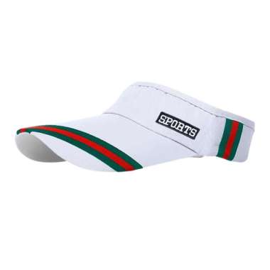 TRACEY SPORT Sun Hat Topi Pantai Topi Senam Topi Aerobik Topi Wanita WHITE