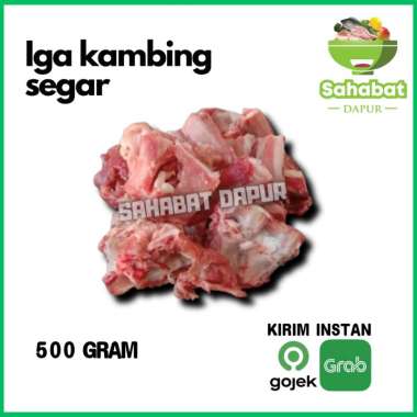 Iga Kambing 500gram / Daging Kambing Segar - Sahabat Bagus