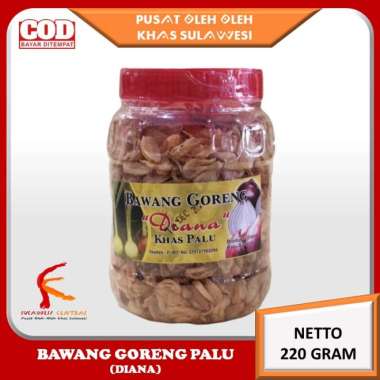 Bawang Goreng Diana Palu Khas Sulawesi 220 gram