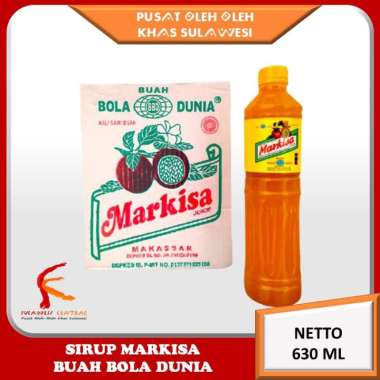 Sirup Markisa Buah Bola Dunia Asli Khas Sulawesi 630 ml