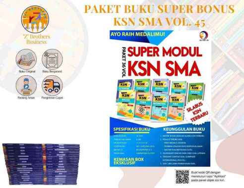 PAKET BUKU SUPER BONUS KSN SMA VOL. 45