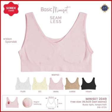 SOREX 2049 - MINISET ANAK REMAJA PEREMPUAN HItam