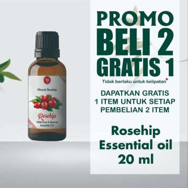 TSBali Rosehip Oil Minyak Rosehip Essential Oil Murni [20 mL]