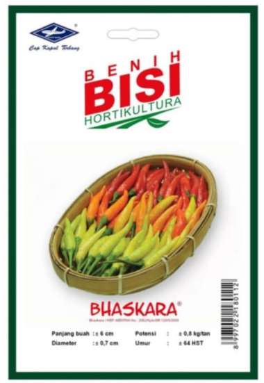 Benih Bisi (Cap Kapal Terbang) - Cabe Rawit Bhaskara F1