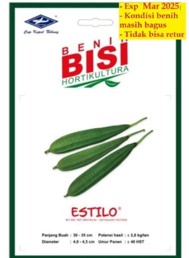 Benih Bisi (Cap Kapal Terbang) - Gambas (Oyong) Estilo F1