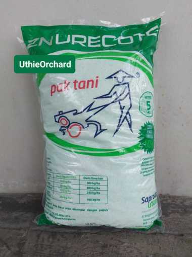 Pak Tani ZN Urecote (Urea+Argon) Kemasan Pabrik 5 kg -Dosis Hemat s/d 50%